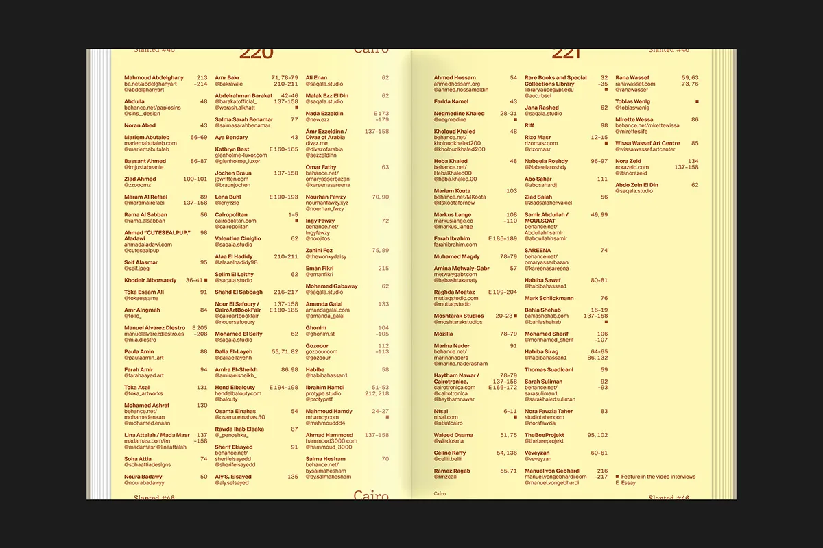 Image of Slanted 46: Cairo