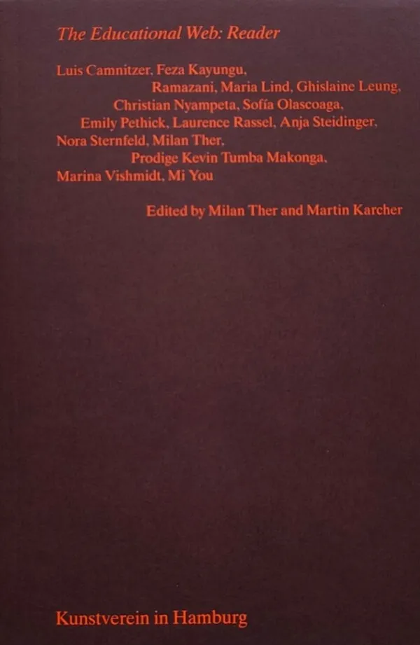 The Educational Web: Reader by Milan Ther, Martin Karcher (eds). Published by Bierke, 2025 The Educational Web: Reader by Milan Ther, Martin Karcher (eds). Published by Bierke, 2025