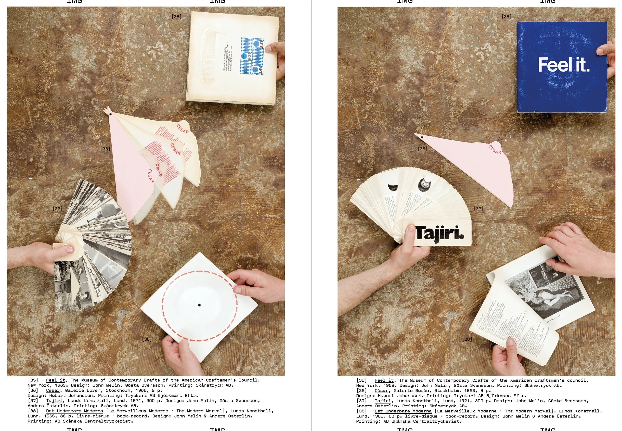 Image of Revue Faire – To look at things #54 – The Director, the Graphic Designer, and the Printer: Pontus Hultén and the Making of the Catalog, 1960-1973