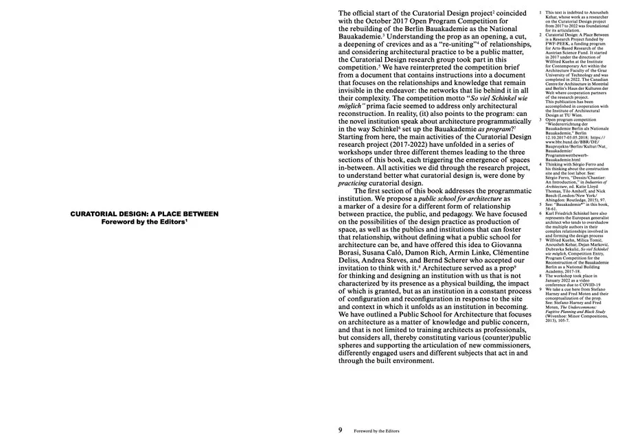 Image of Curatorial Design – A Place Between