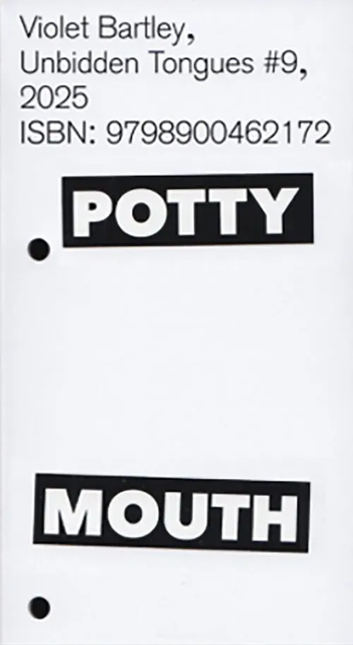 Cover Unbidden Tongues #9: Potty Mouth Cover Unbidden Tongues #9: Potty Mouth