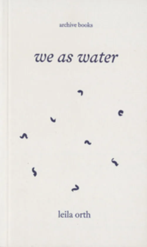 Cover Leila Orth – We as water