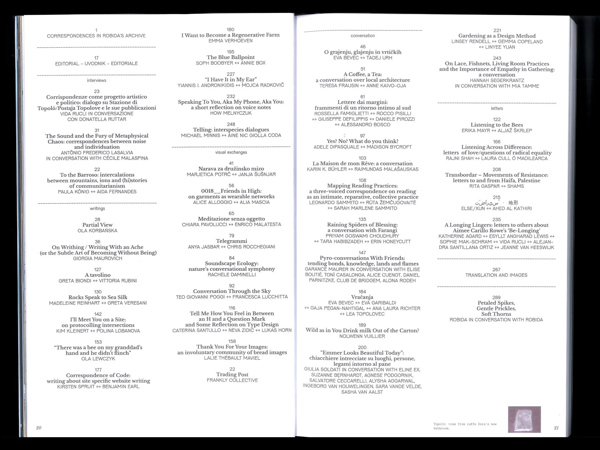 Image of Robida 10 – Correspondences