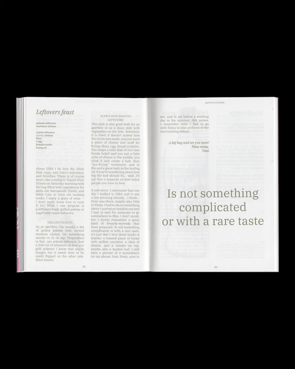 Image of Who is Cooking? The recipes of IZBA