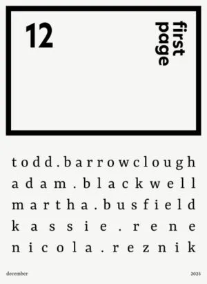 Image of first page - issue 12