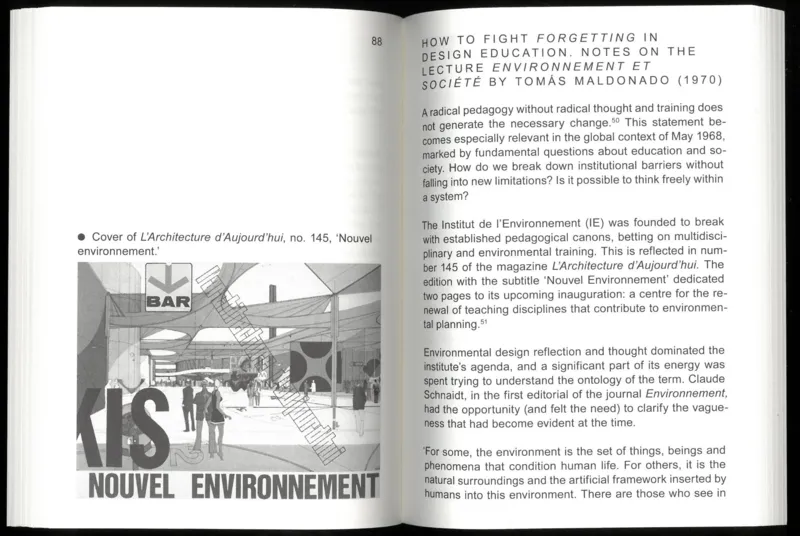 Image of On Behalf of the Environment. Pedagogies of Unrest Bauhaus Lab Bauhaus Taschenbuch 30