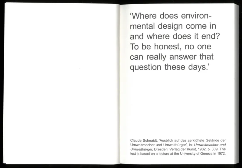Image of On Behalf of the Environment. Pedagogies of Unrest Bauhaus Lab Bauhaus Taschenbuch 30